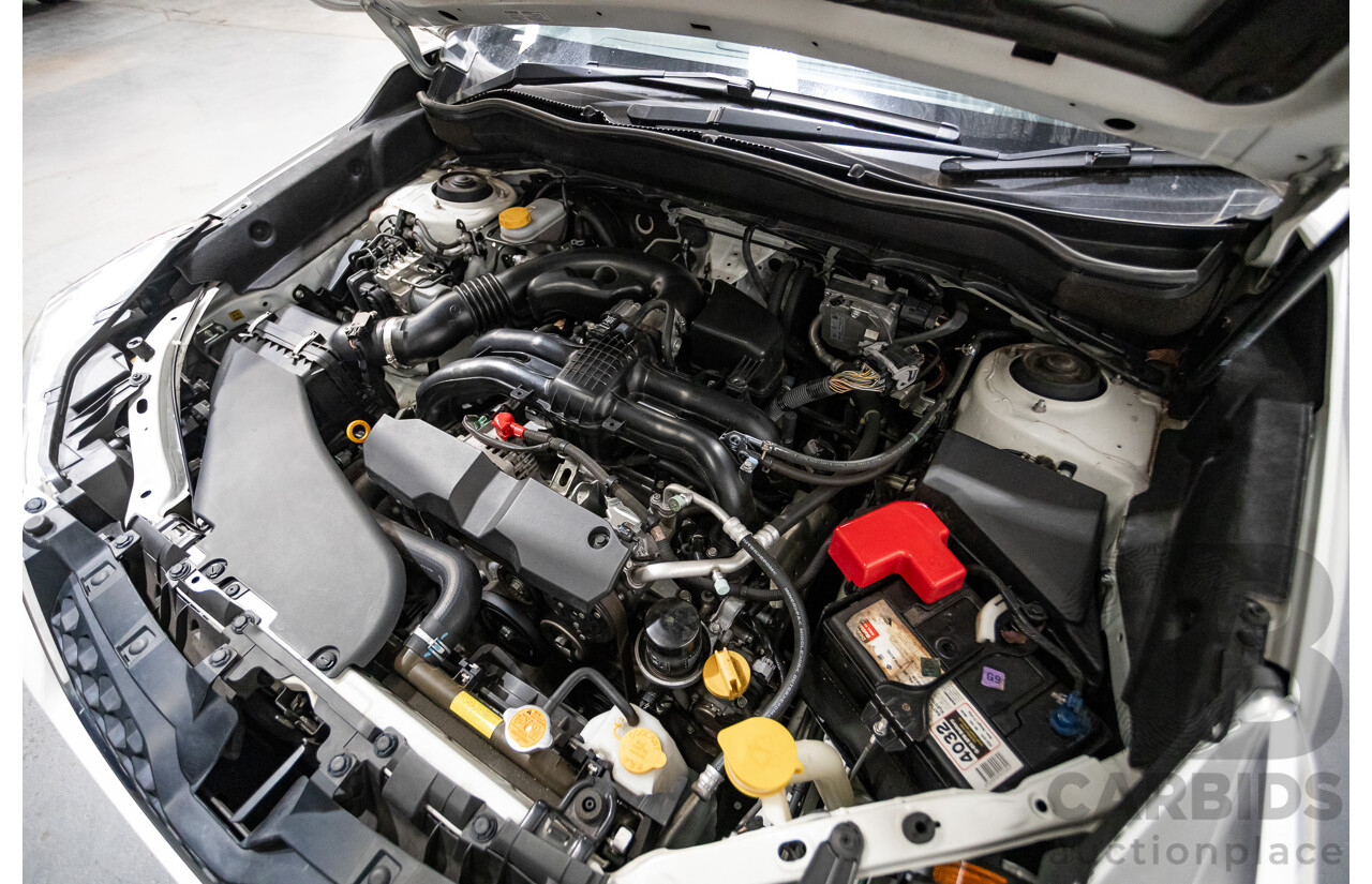 12/2015 Subaru Forester 2.5i-S (AWD) S4 MY15 4d Wagon Crystal White Pearl 2.5L