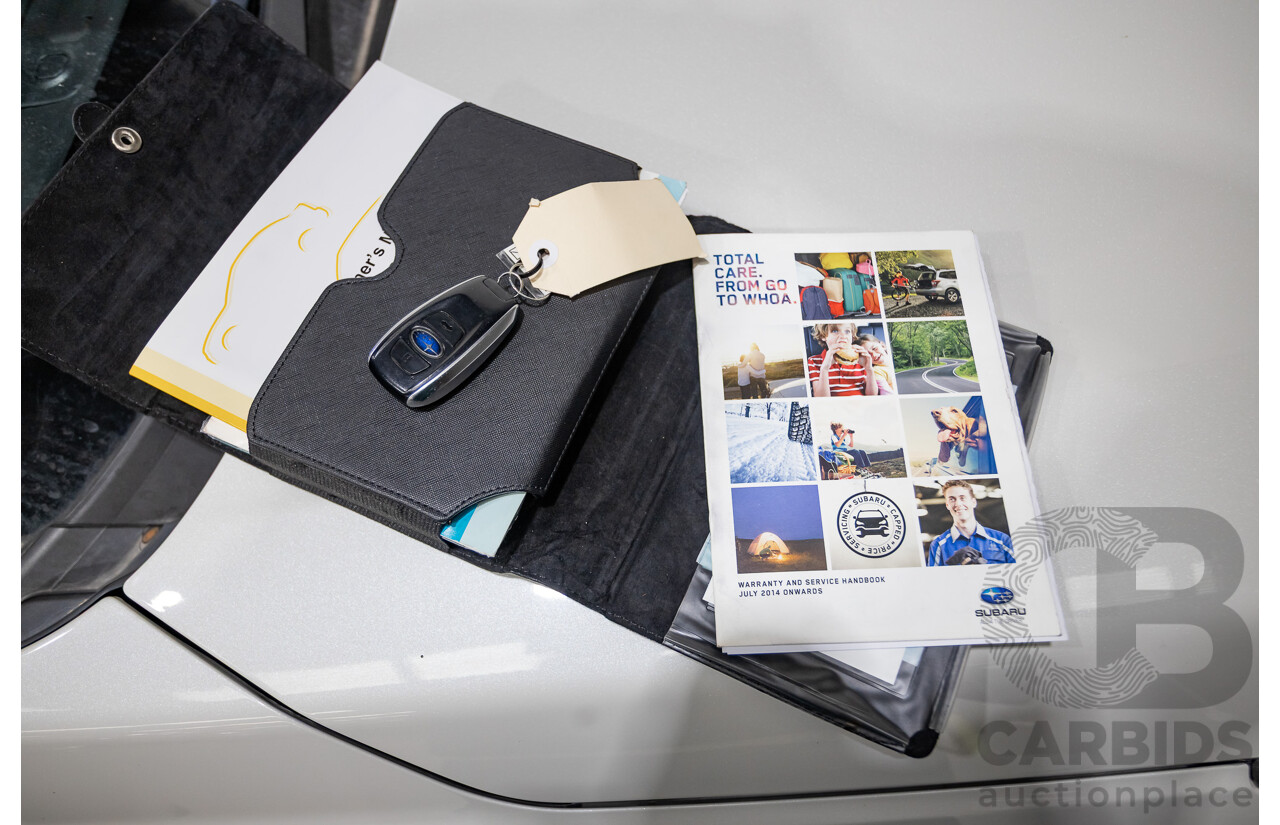 12/2015 Subaru Forester 2.5i-S (AWD) S4 MY15 4d Wagon Crystal White Pearl 2.5L