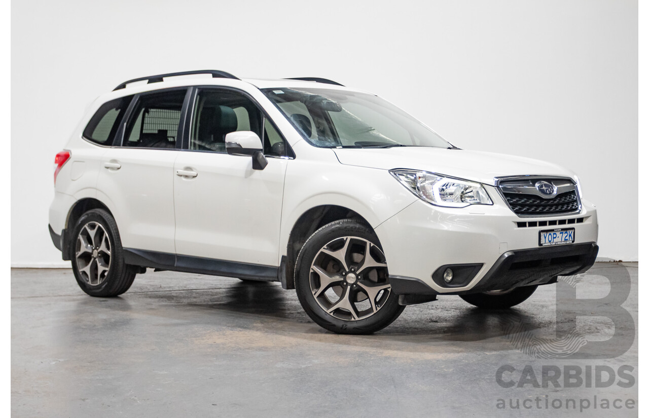 12/2015 Subaru Forester 2.5i-S (AWD) S4 MY15 4d Wagon Crystal White Pearl 2.5L