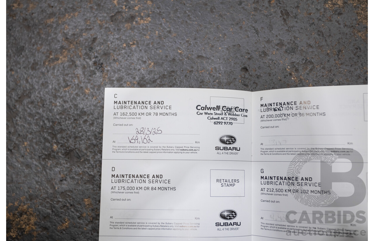 12/2015 Subaru Forester 2.5i-S (AWD) S4 MY15 4d Wagon Crystal White Pearl 2.5L