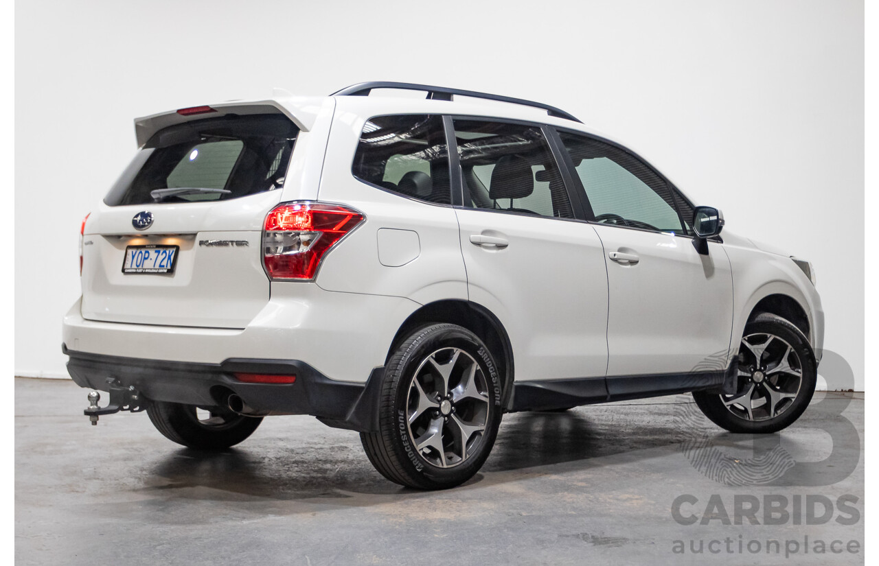 12/2015 Subaru Forester 2.5i-S (AWD) S4 MY15 4d Wagon Crystal White Pearl 2.5L
