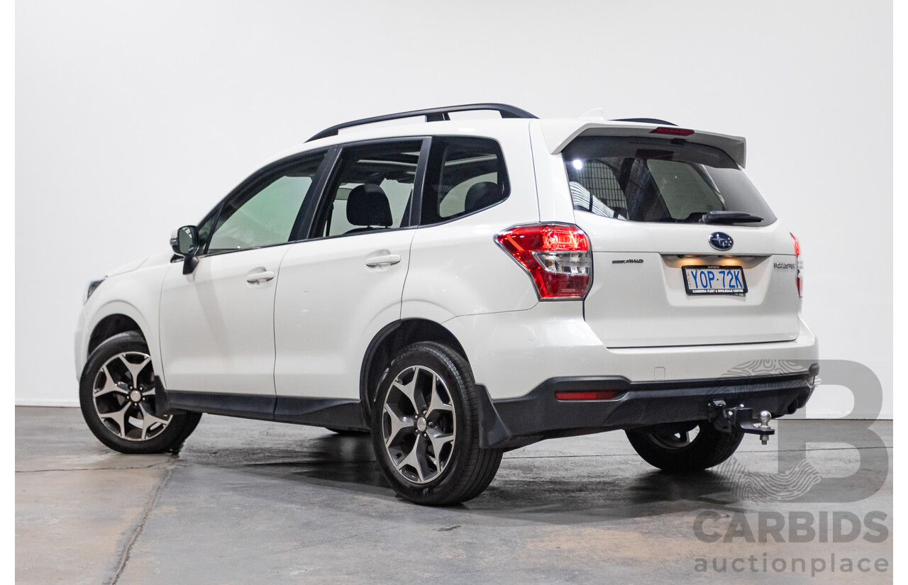 12/2015 Subaru Forester 2.5i-S (AWD) S4 MY15 4d Wagon Crystal White Pearl 2.5L