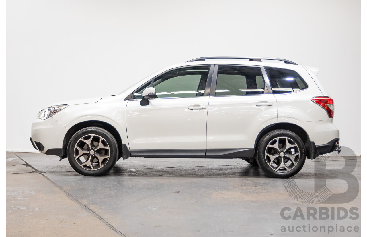 12/2015 Subaru Forester 2.5i-S (AWD) S4 MY15 4d Wagon Crystal White Pearl 2.5L
