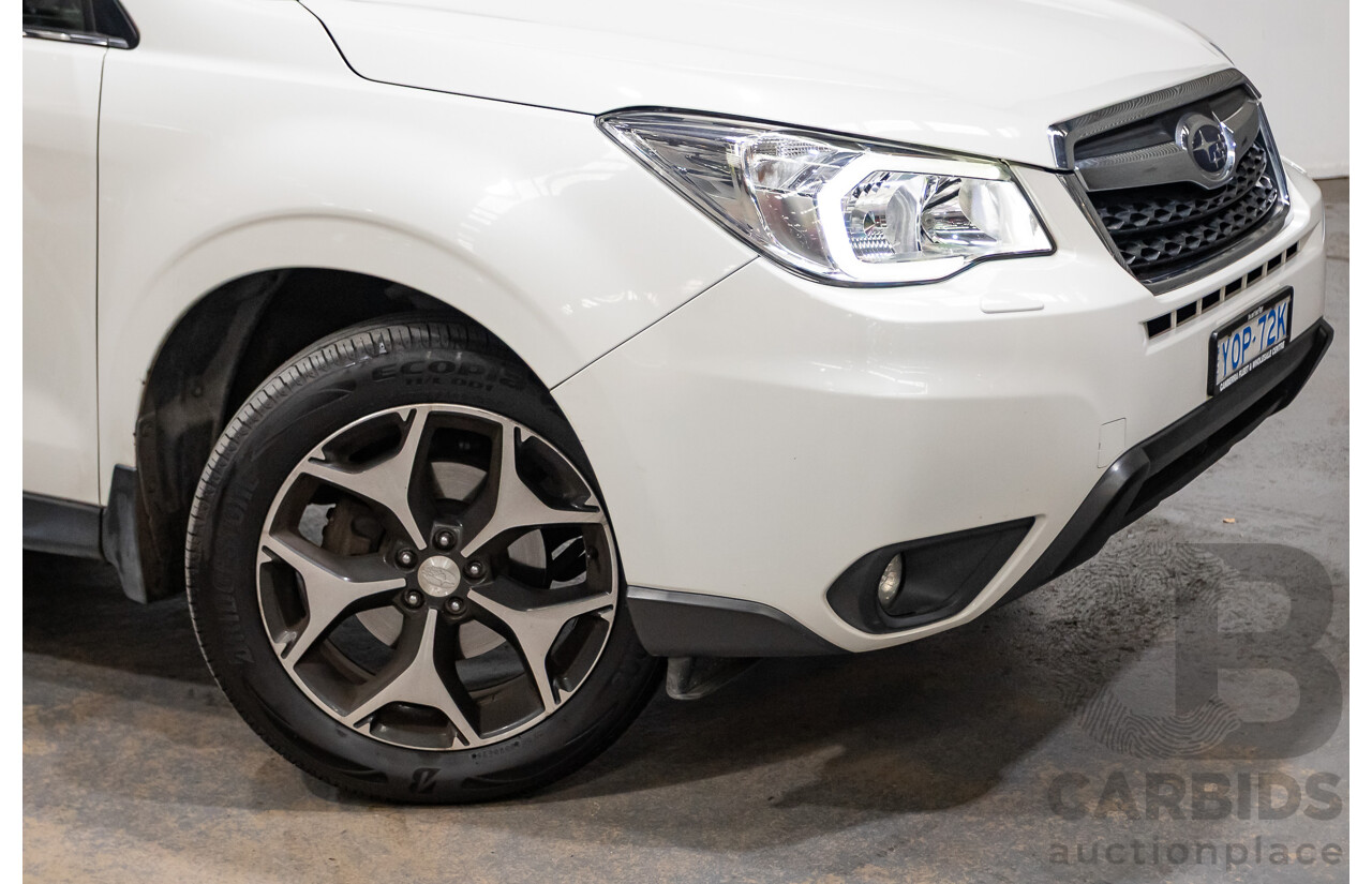 12/2015 Subaru Forester 2.5i-S (AWD) S4 MY15 4d Wagon Crystal White Pearl 2.5L