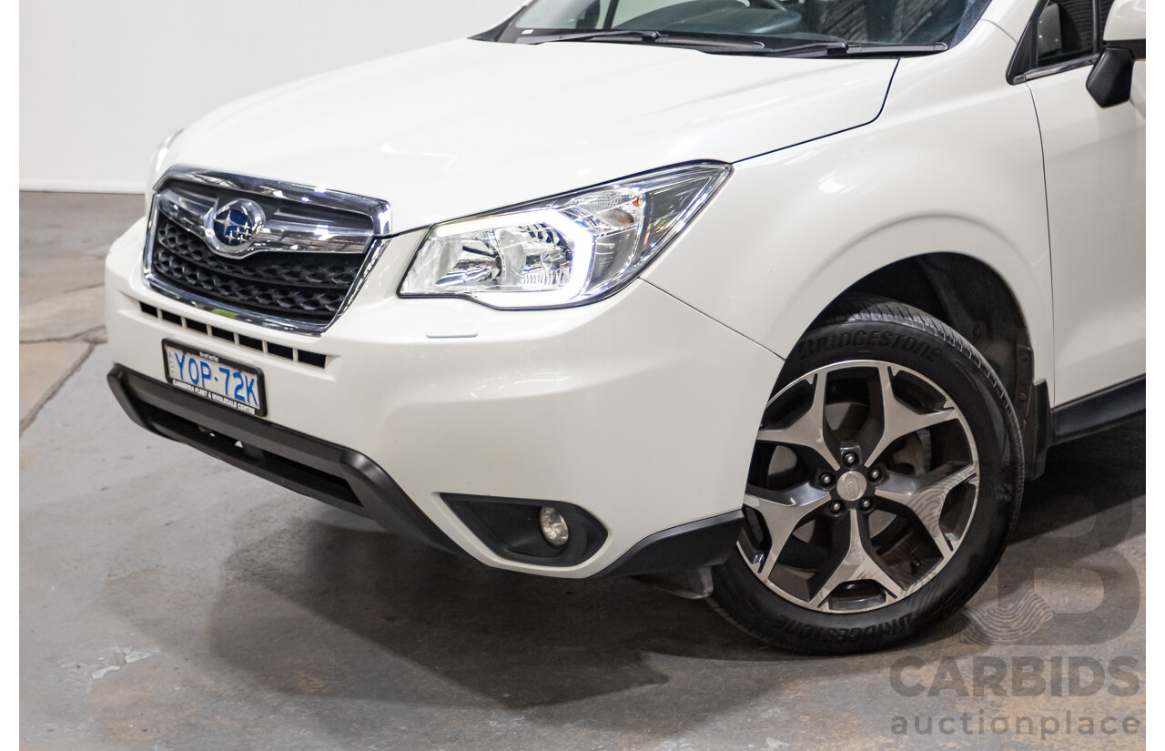 12/2015 Subaru Forester 2.5i-S (AWD) S4 MY15 4d Wagon Crystal White Pearl 2.5L