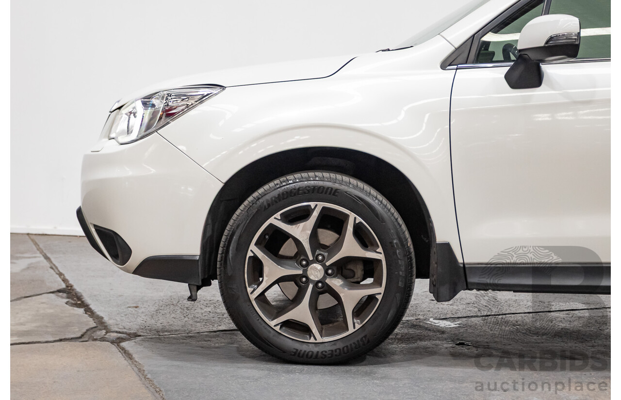 12/2015 Subaru Forester 2.5i-S (AWD) S4 MY15 4d Wagon Crystal White Pearl 2.5L