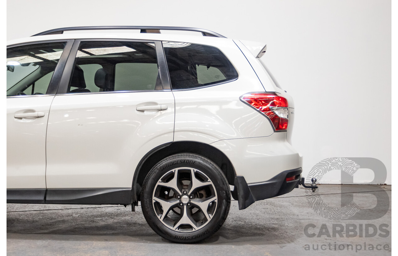 12/2015 Subaru Forester 2.5i-S (AWD) S4 MY15 4d Wagon Crystal White Pearl 2.5L