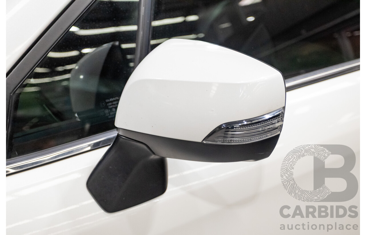 12/2015 Subaru Forester 2.5i-S (AWD) S4 MY15 4d Wagon Crystal White Pearl 2.5L