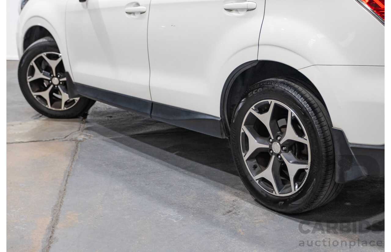 12/2015 Subaru Forester 2.5i-S (AWD) S4 MY15 4d Wagon Crystal White Pearl 2.5L