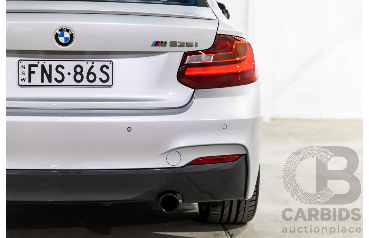 5/2014 BMW M235i F22 2d Coupe Glacier Silver Metallic Turbo 3.0L