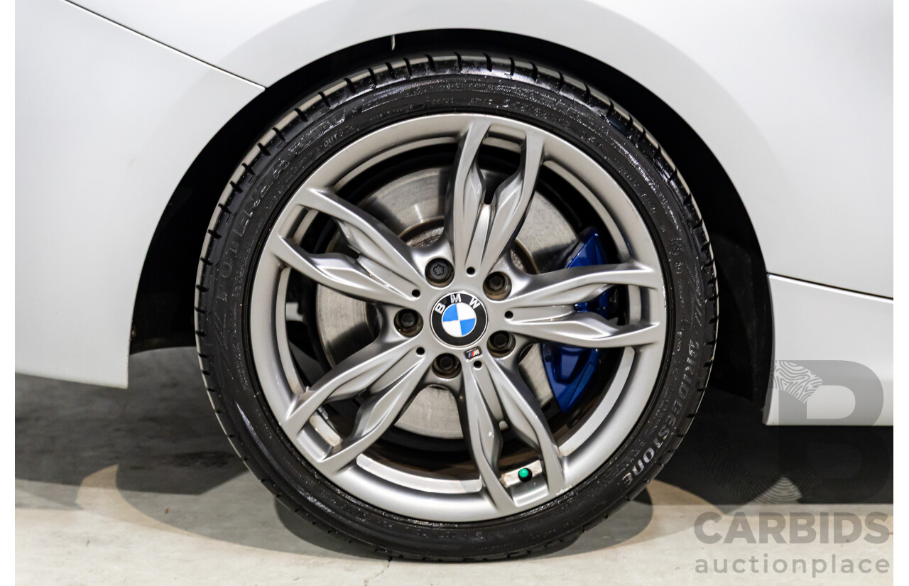 5/2014 BMW M235i F22 2d Coupe Glacier Silver Metallic Turbo 3.0L