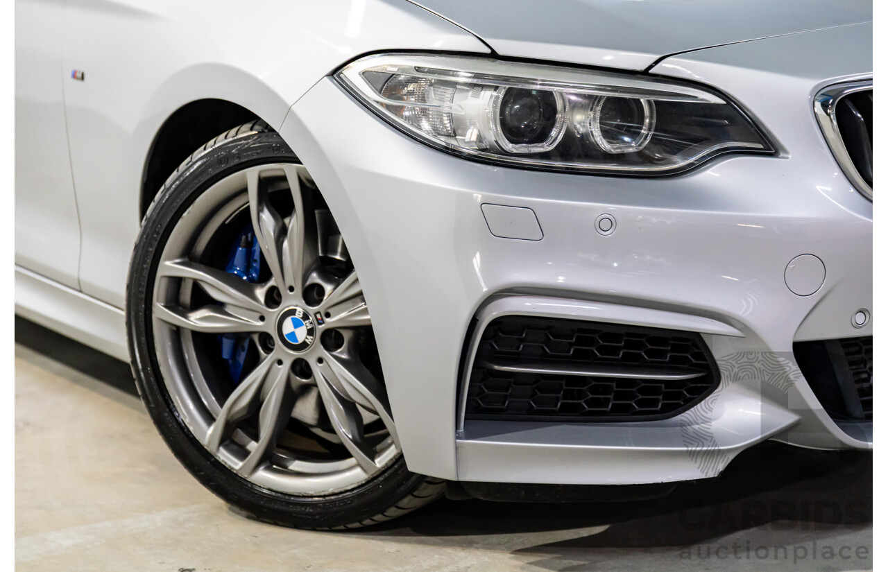 5/2014 BMW M235i F22 2d Coupe Glacier Silver Metallic Turbo 3.0L