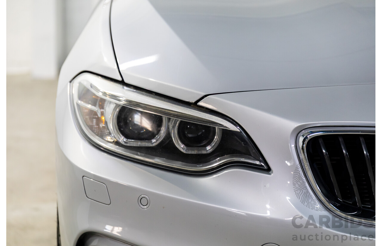 5/2014 BMW M235i F22 2d Coupe Glacier Silver Metallic Turbo 3.0L