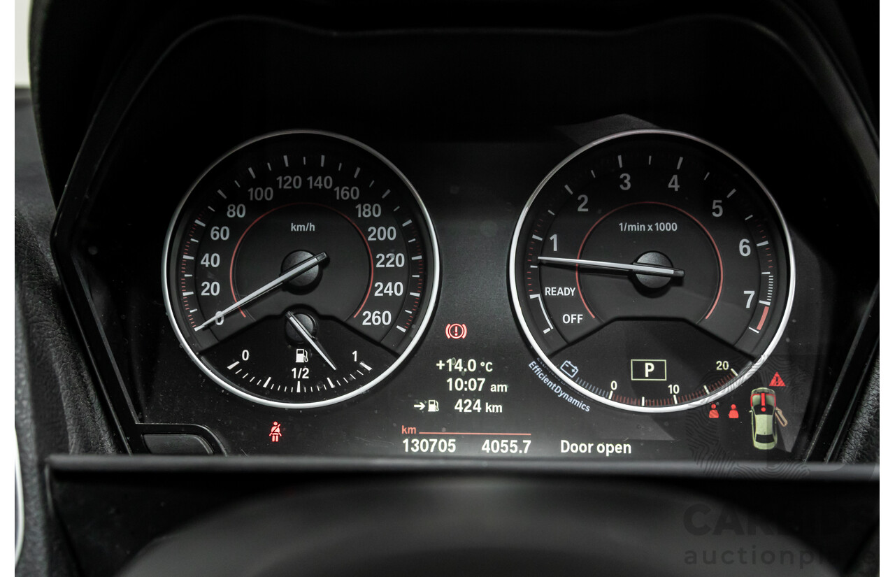 5/2014 BMW M235i F22 2d Coupe Glacier Silver Metallic Turbo 3.0L