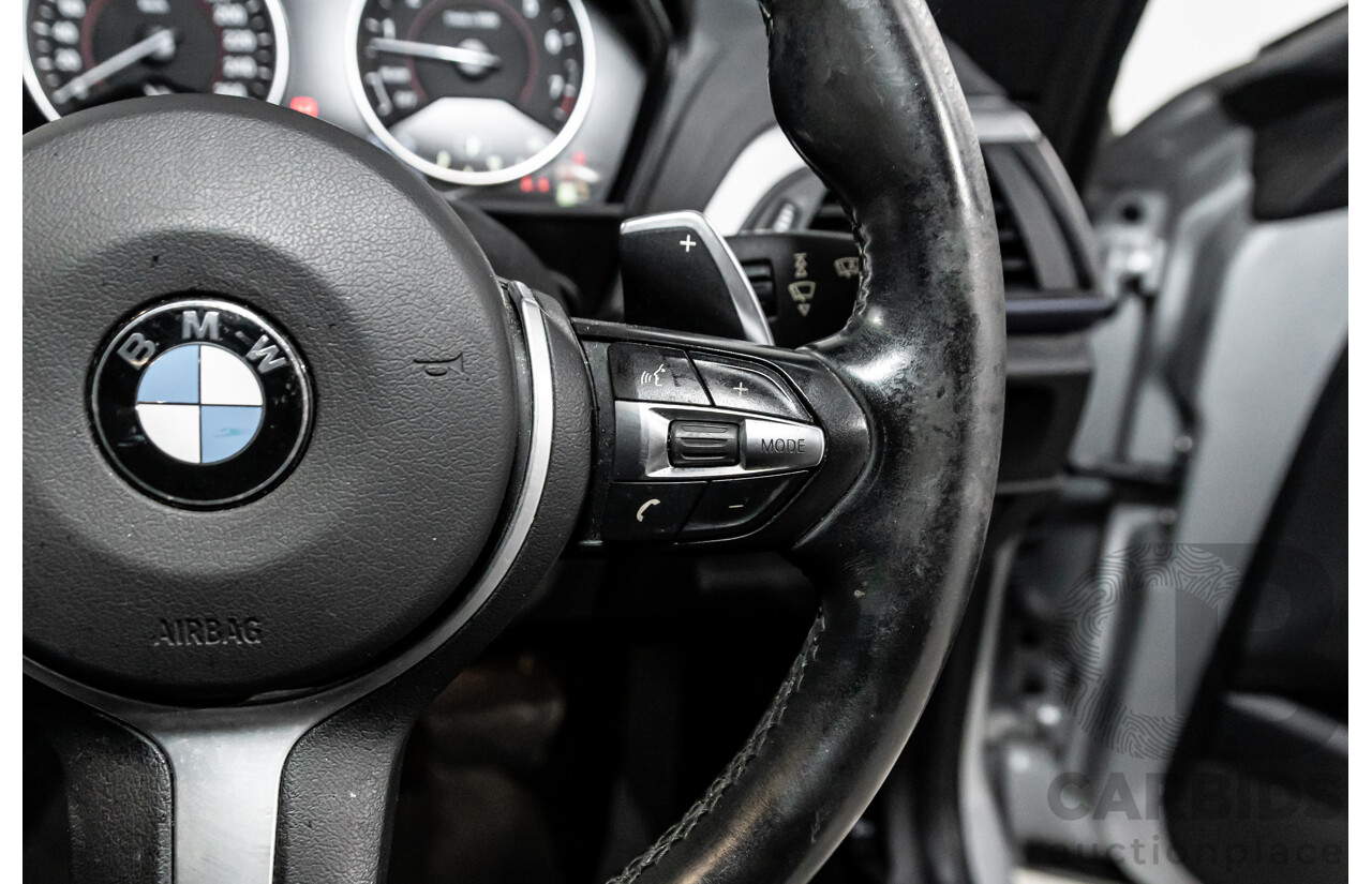 5/2014 BMW M235i F22 2d Coupe Glacier Silver Metallic Turbo 3.0L