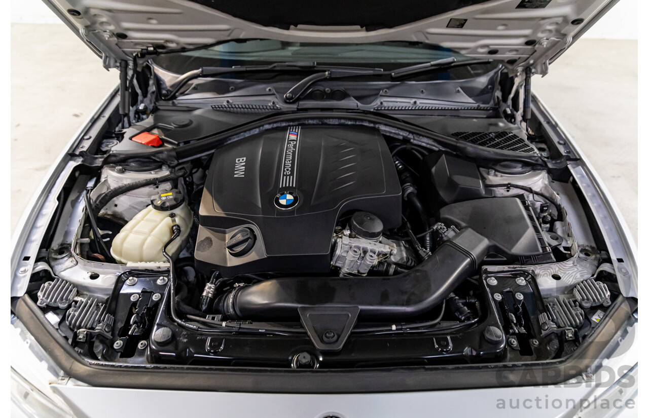 5/2014 BMW M235i F22 2d Coupe Glacier Silver Metallic Turbo 3.0L