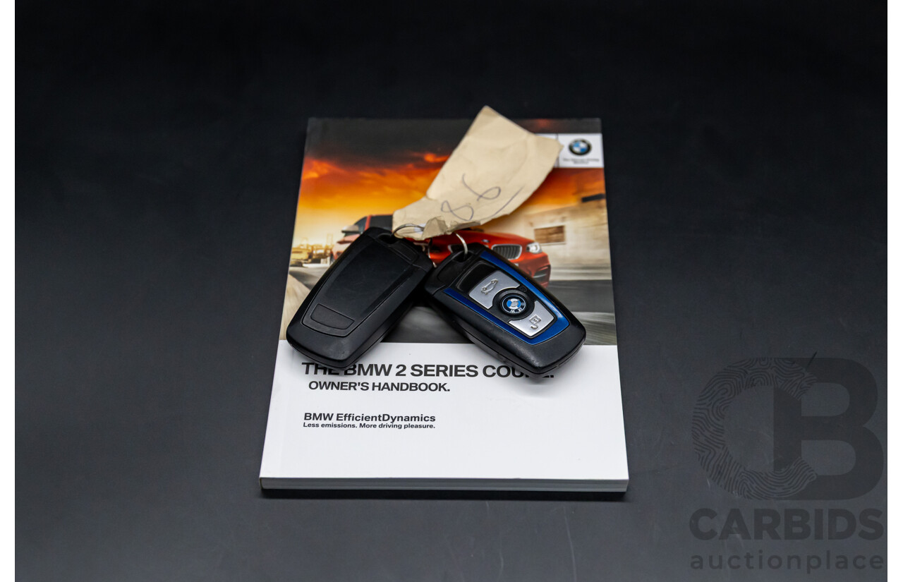 5/2014 BMW M235i F22 2d Coupe Glacier Silver Metallic Turbo 3.0L