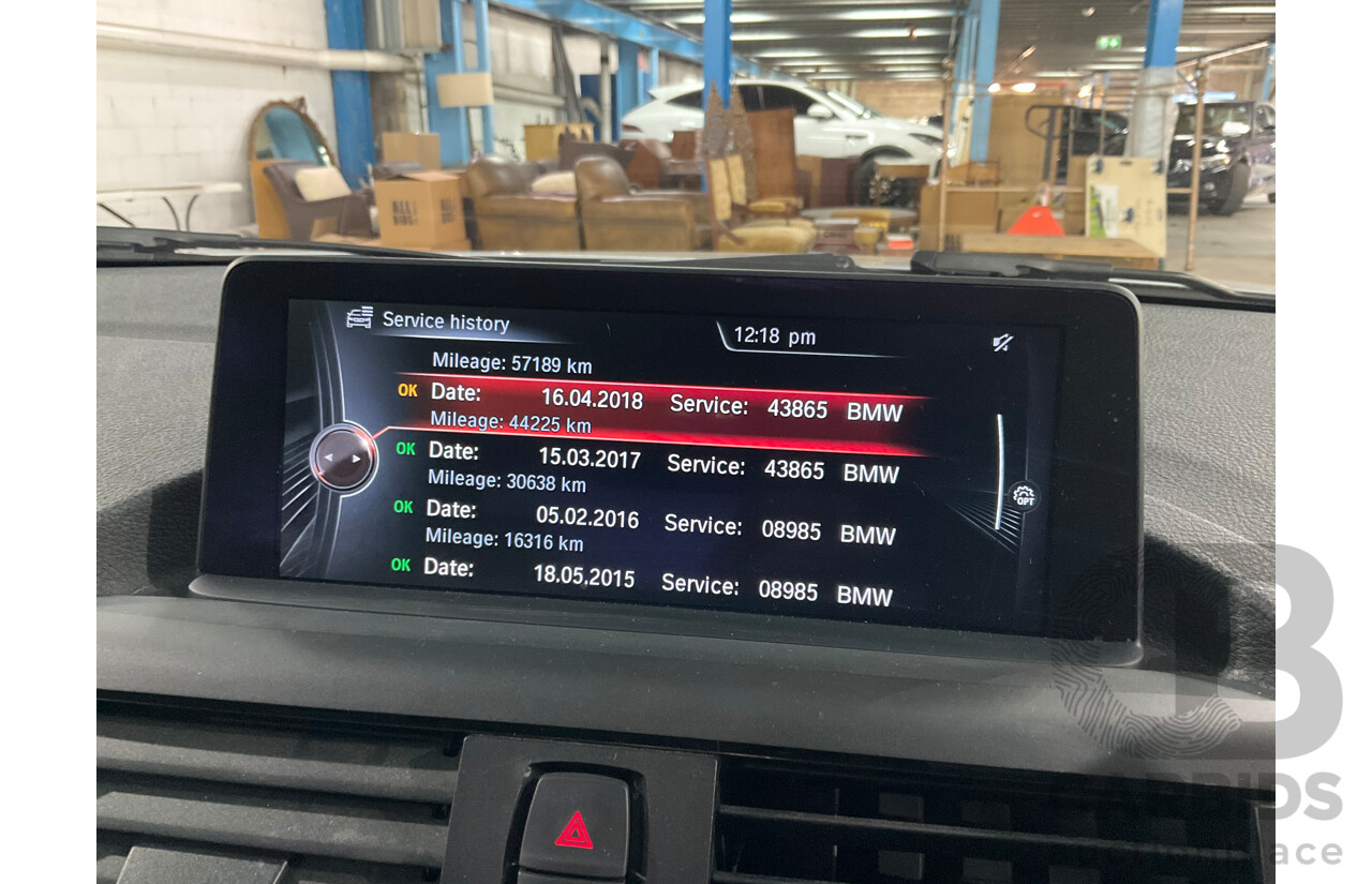 5/2014 BMW M235i F22 2d Coupe Glacier Silver Metallic Turbo 3.0L