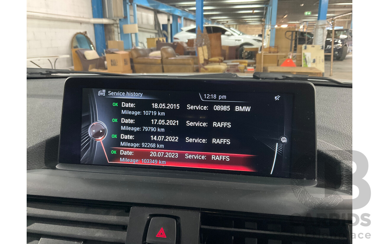 5/2014 BMW M235i F22 2d Coupe Glacier Silver Metallic Turbo 3.0L