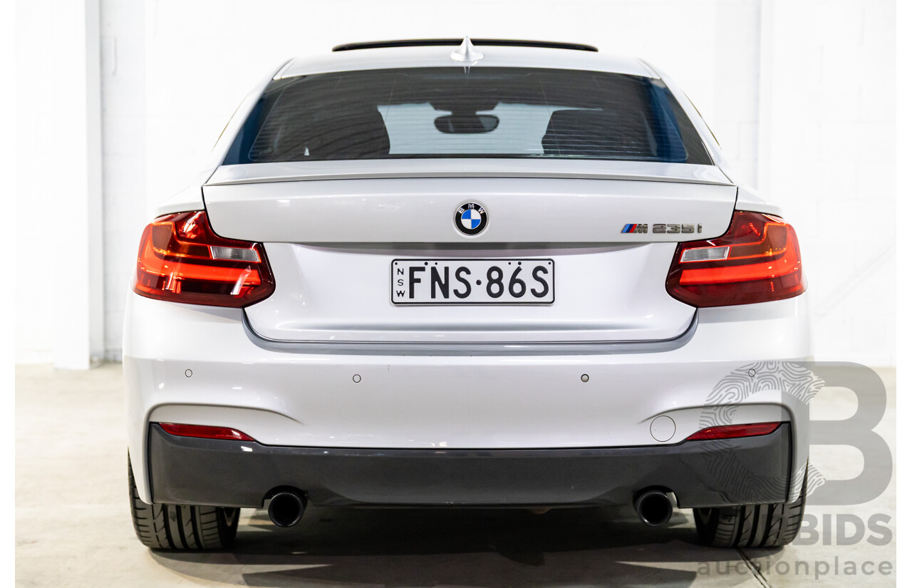 5/2014 BMW M235i F22 2d Coupe Glacier Silver Metallic Turbo 3.0L