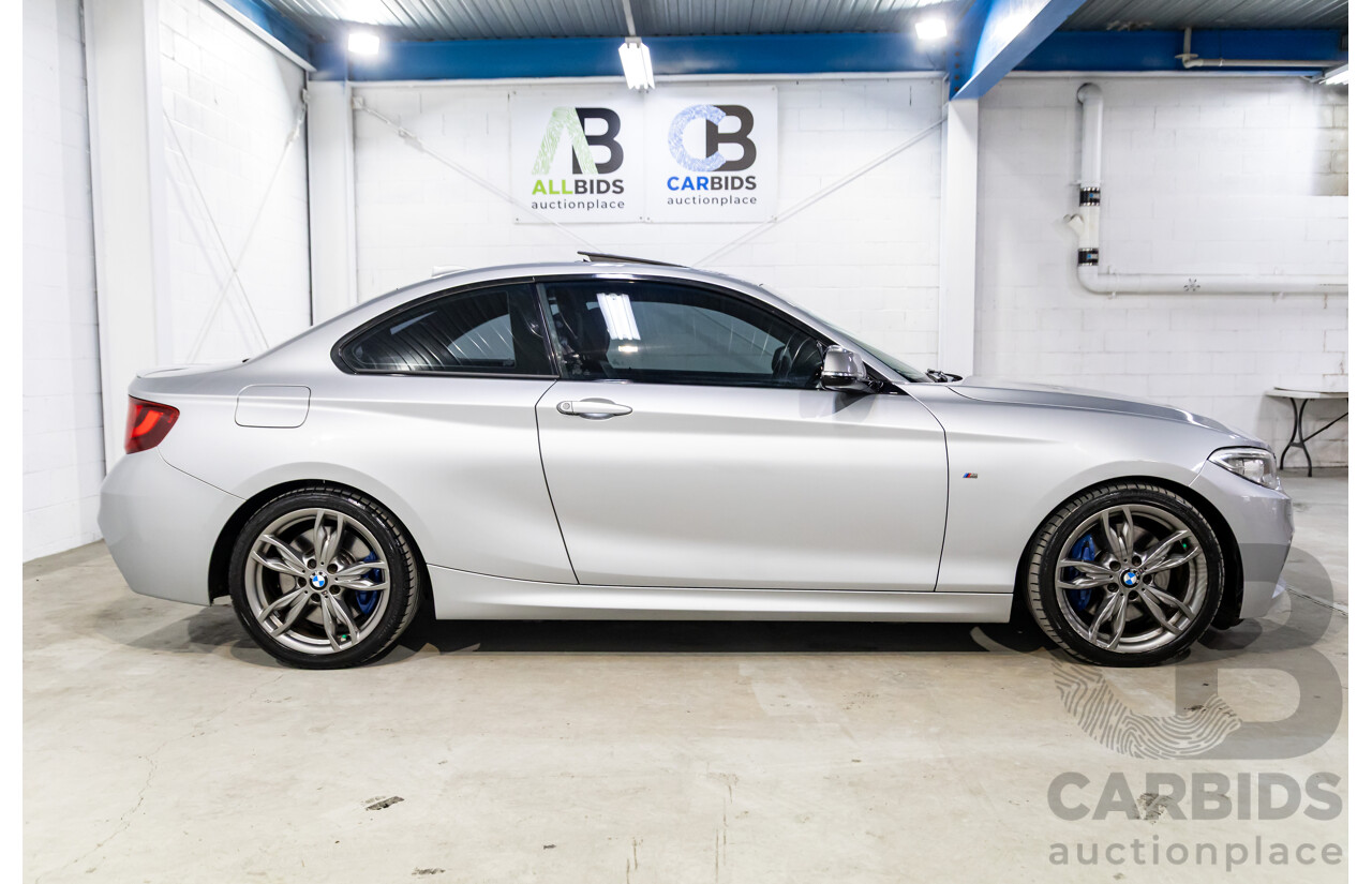 5/2014 BMW M235i F22 2d Coupe Glacier Silver Metallic Turbo 3.0L