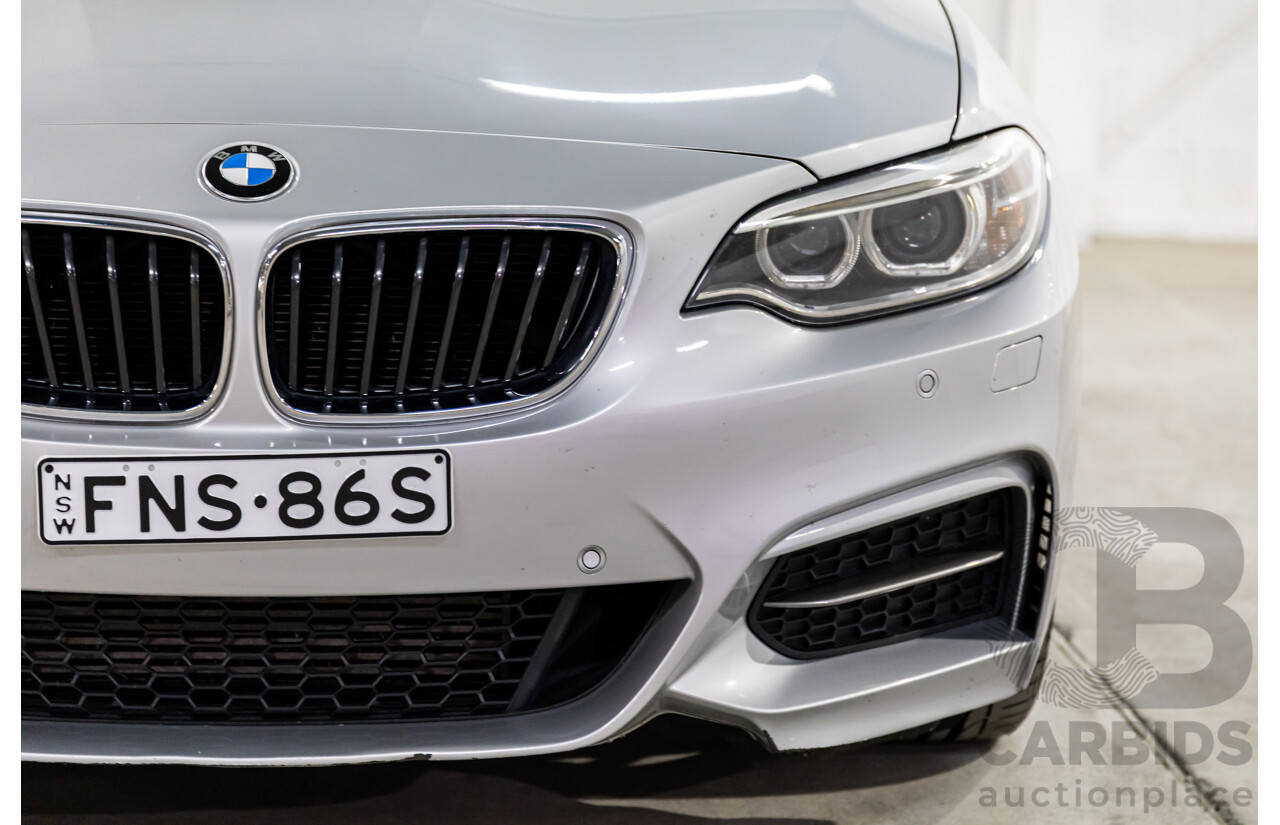 5/2014 BMW M235i F22 2d Coupe Glacier Silver Metallic Turbo 3.0L