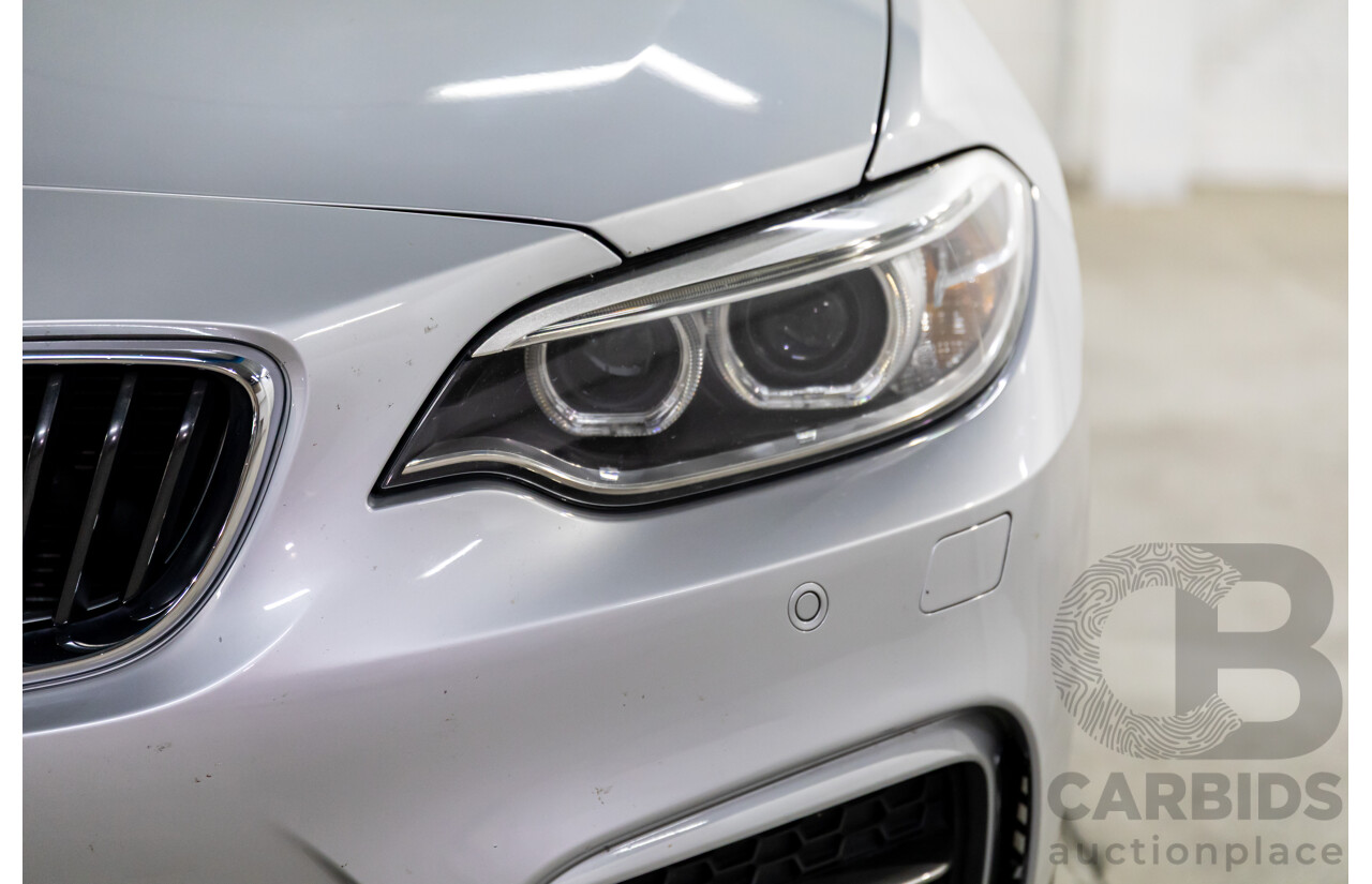 5/2014 BMW M235i F22 2d Coupe Glacier Silver Metallic Turbo 3.0L