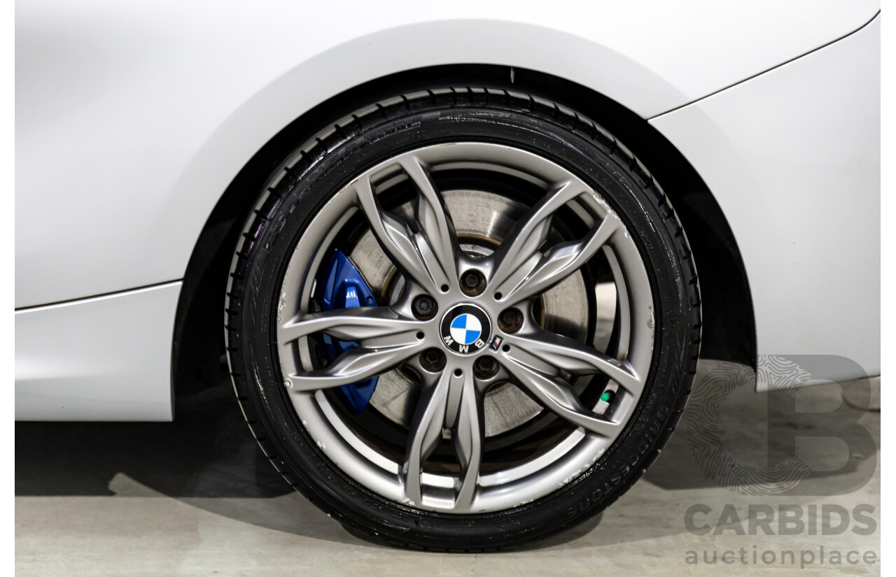 5/2014 BMW M235i F22 2d Coupe Glacier Silver Metallic Turbo 3.0L