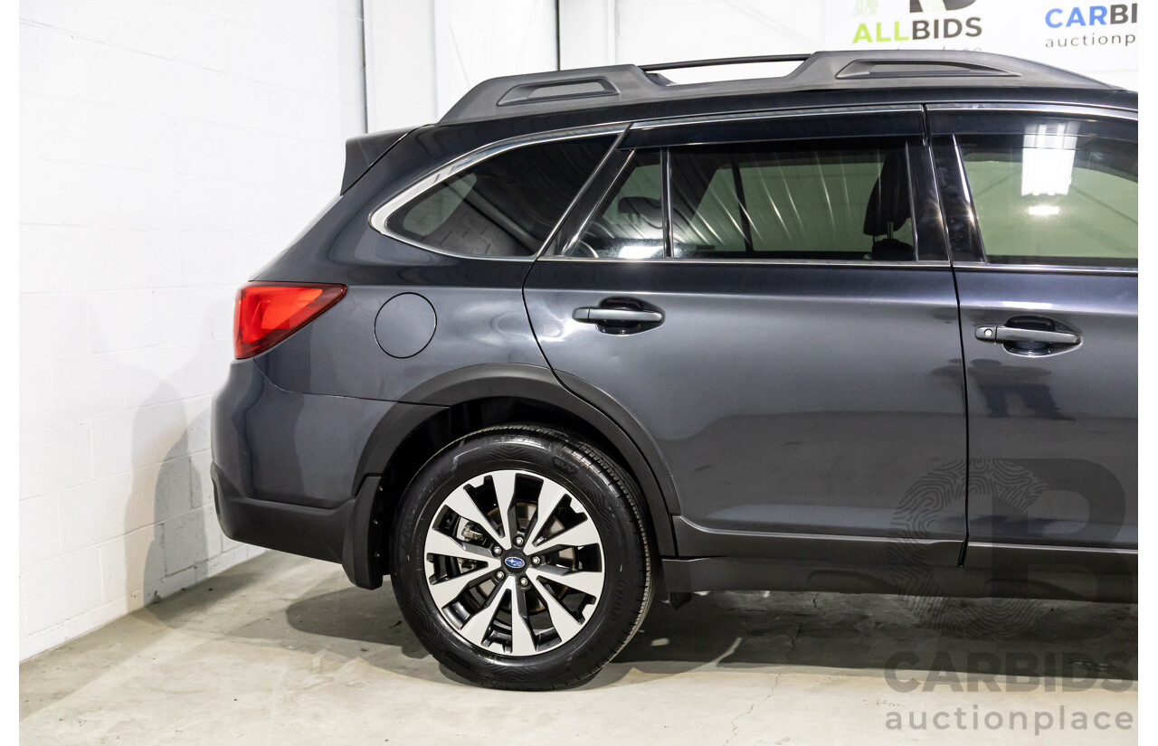 04/2017 Subaru Outback 2.5i Premium (AWD) MY17 4d Wagon Dark Grey Metallic 2.5L
