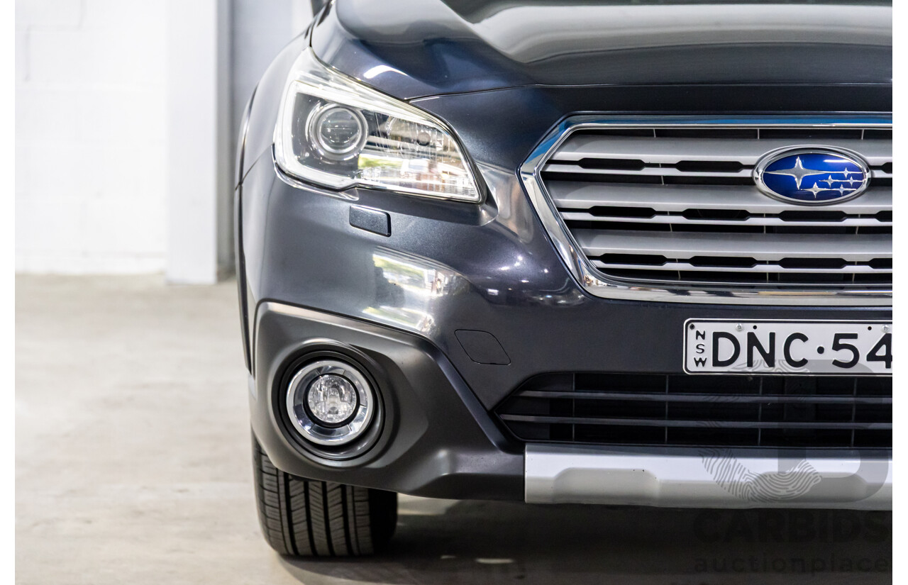 04/2017 Subaru Outback 2.5i Premium (AWD) MY17 4d Wagon Dark Grey Metallic 2.5L