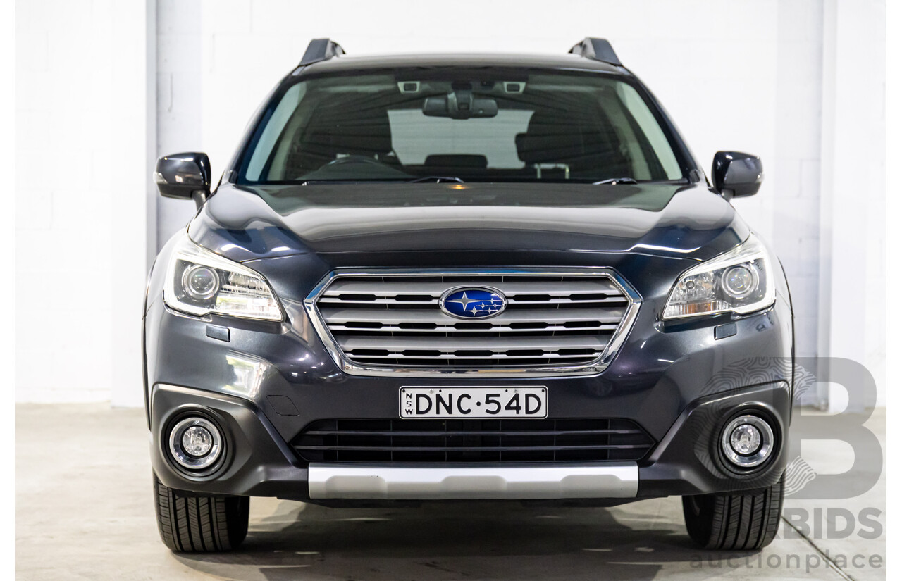 04/2017 Subaru Outback 2.5i Premium (AWD) MY17 4d Wagon Dark Grey Metallic 2.5L