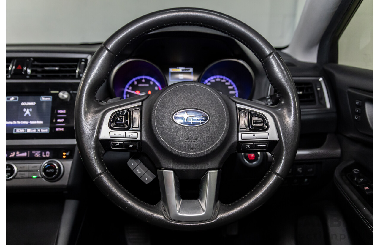 04/2017 Subaru Outback 2.5i Premium (AWD) MY17 4d Wagon Dark Grey Metallic 2.5L