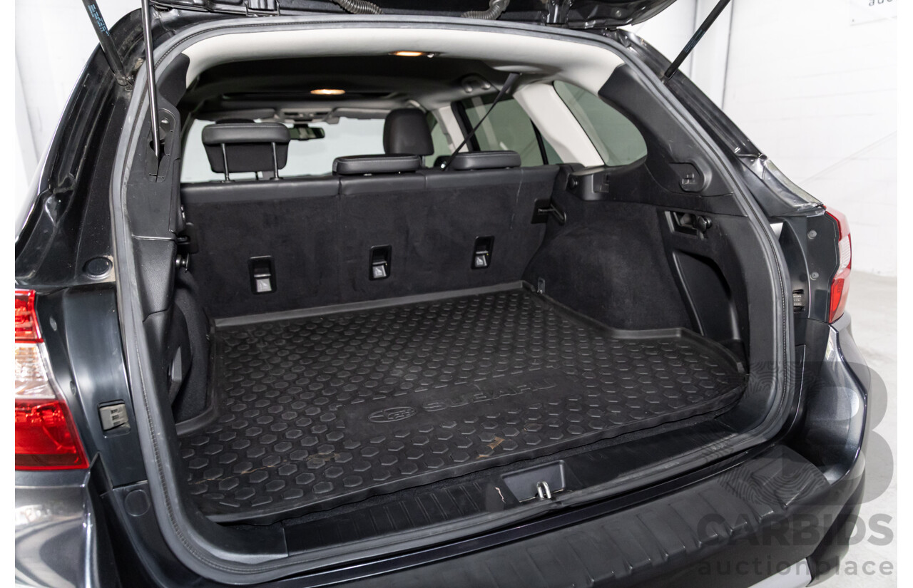 04/2017 Subaru Outback 2.5i Premium (AWD) MY17 4d Wagon Dark Grey Metallic 2.5L