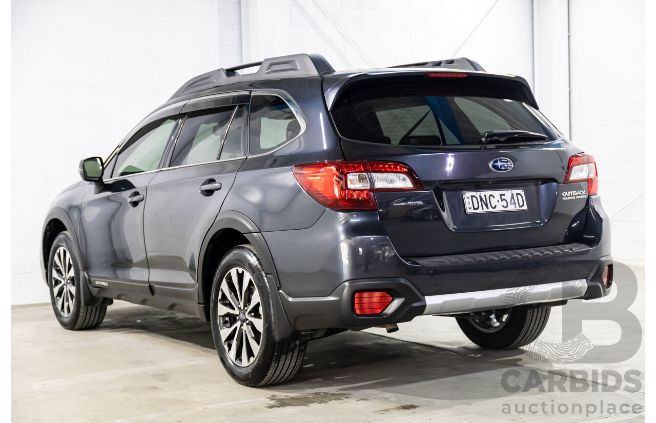 04/2017 Subaru Outback 2.5i Premium (AWD) MY17 4d Wagon Dark Grey Metallic 2.5L