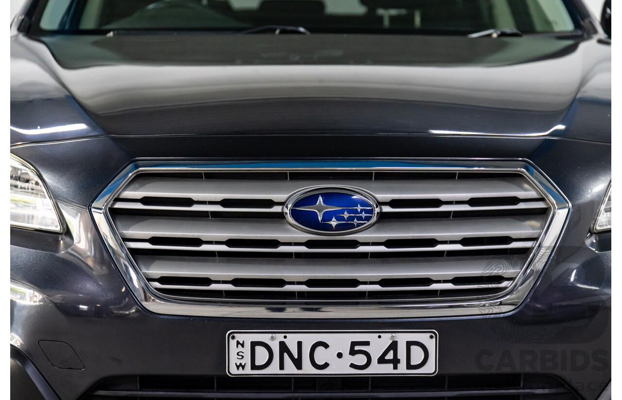 04/2017 Subaru Outback 2.5i Premium (AWD) MY17 4d Wagon Dark Grey Metallic 2.5L