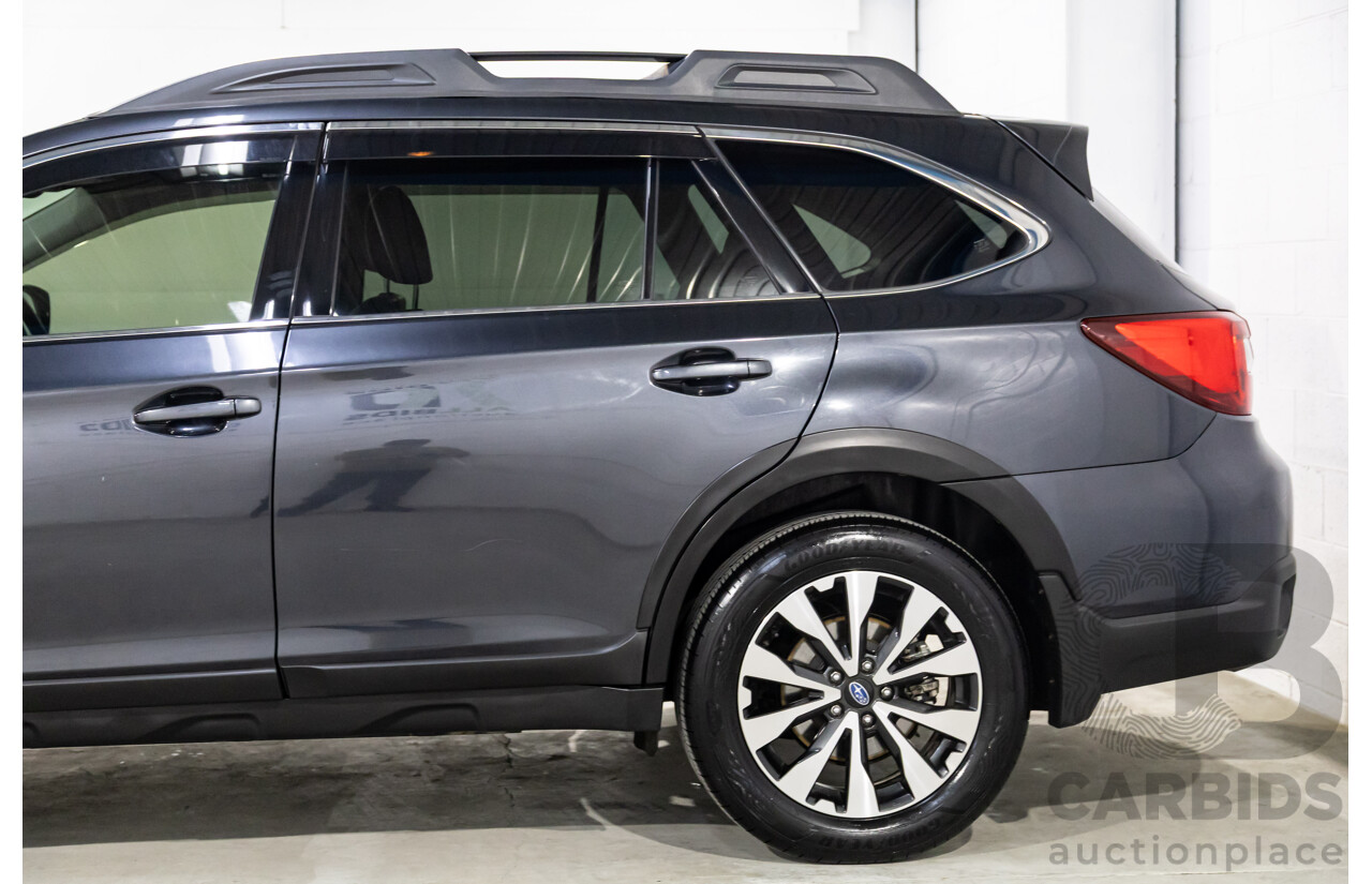04/2017 Subaru Outback 2.5i Premium (AWD) MY17 4d Wagon Dark Grey Metallic 2.5L
