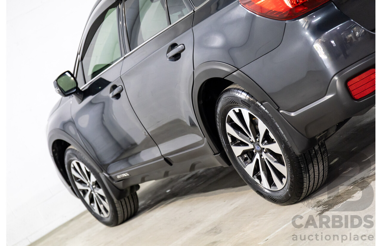 04/2017 Subaru Outback 2.5i Premium (AWD) MY17 4d Wagon Dark Grey Metallic 2.5L