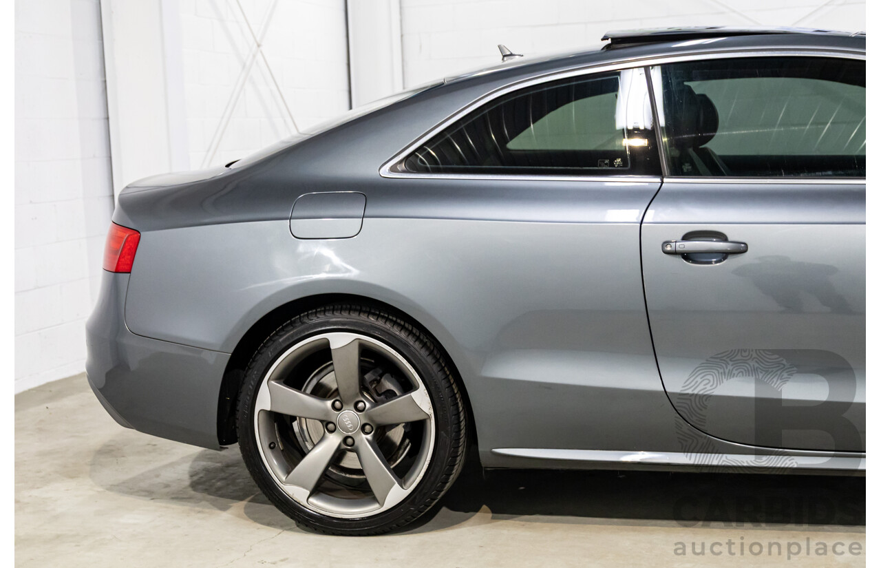 3/2014 Audi A5 2.0 TFSI Quattro S-Line 8T MY14 2d Coupe Monsoon Grey Metallic Turbo 2.0L