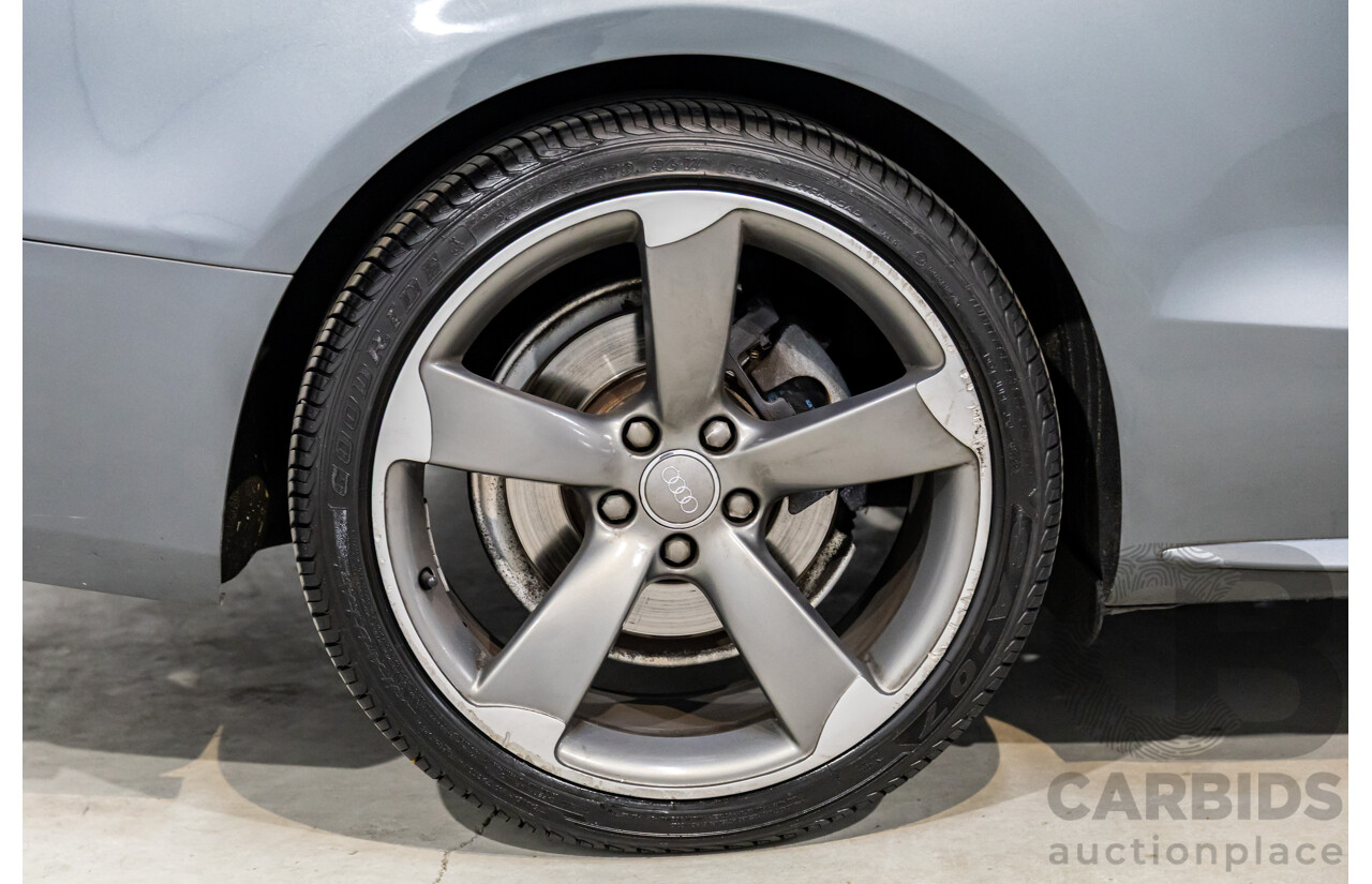 3/2014 Audi A5 2.0 TFSI Quattro S-Line 8T MY14 2d Coupe Monsoon Grey Metallic Turbo 2.0L