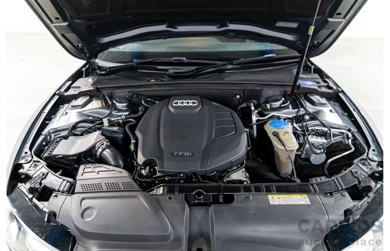 3/2014 Audi A5 2.0 TFSI Quattro S-Line 8T MY14 2d Coupe Monsoon Grey Metallic Turbo 2.0L