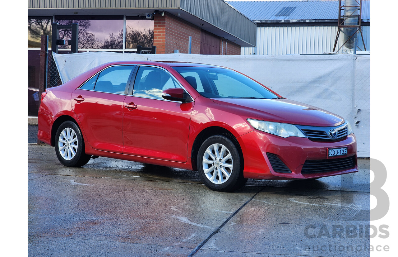 7/2012 Toyota Camry Altise ASV50R - Lot 1607203 | CARBIDS