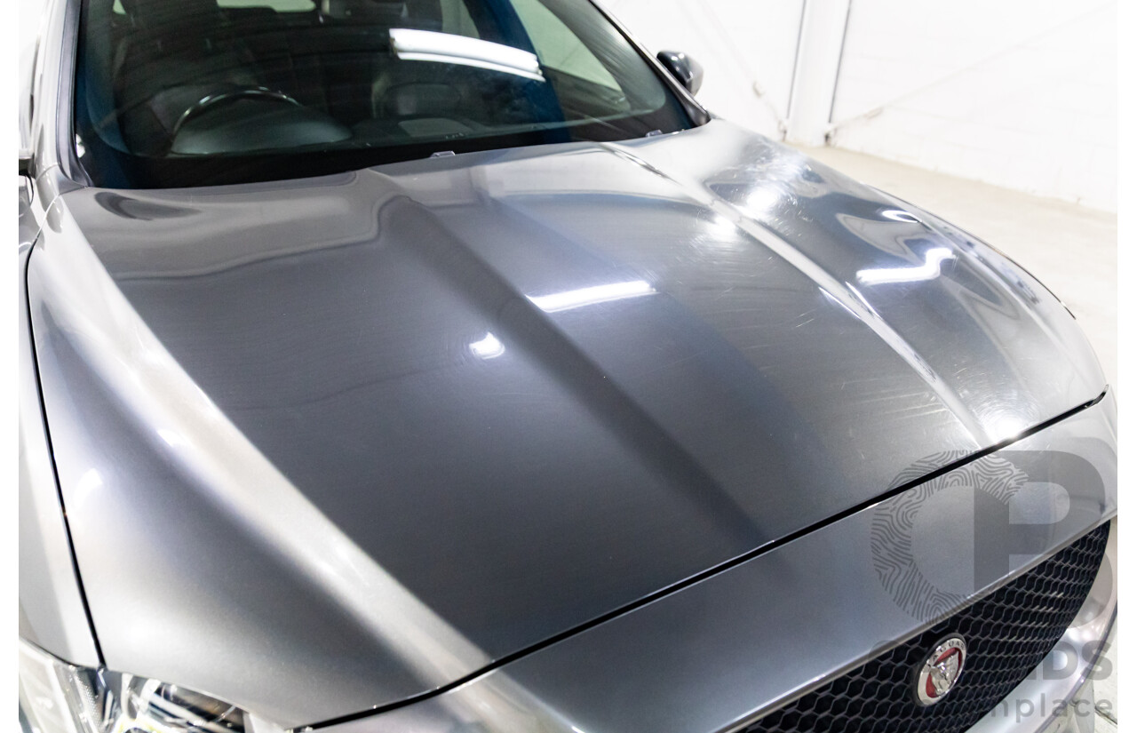 11/2016 Jaguar F-Pace 20d R-Sport (AWD) 4d Wagon Corris Grey Metallic Turbo Diesel 2.0L