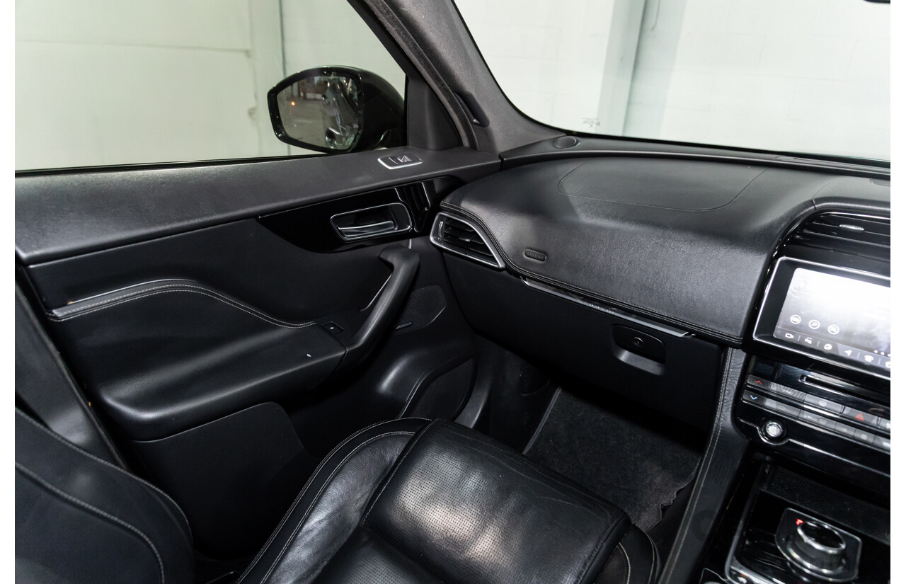 11/2016 Jaguar F-Pace 20d R-Sport (AWD) 4d Wagon Corris Grey Metallic Turbo Diesel 2.0L