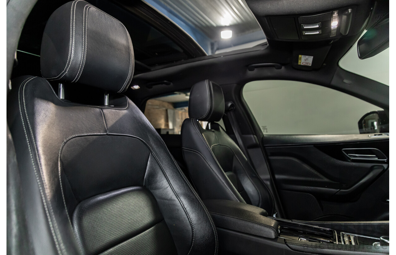 11/2016 Jaguar F-Pace 20d R-Sport (AWD) 4d Wagon Corris Grey Metallic Turbo Diesel 2.0L