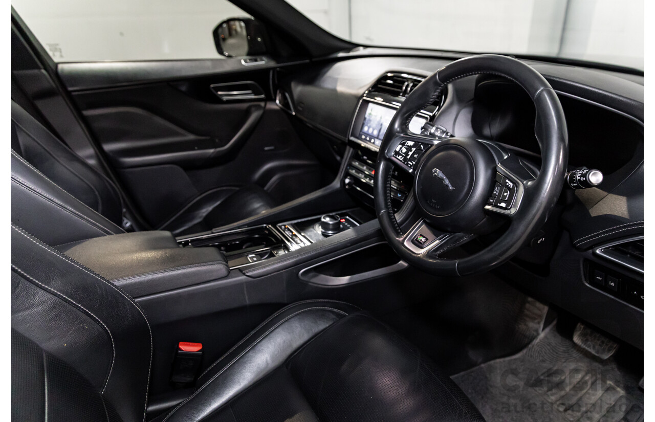 11/2016 Jaguar F-Pace 20d R-Sport (AWD) 4d Wagon Corris Grey Metallic Turbo Diesel 2.0L