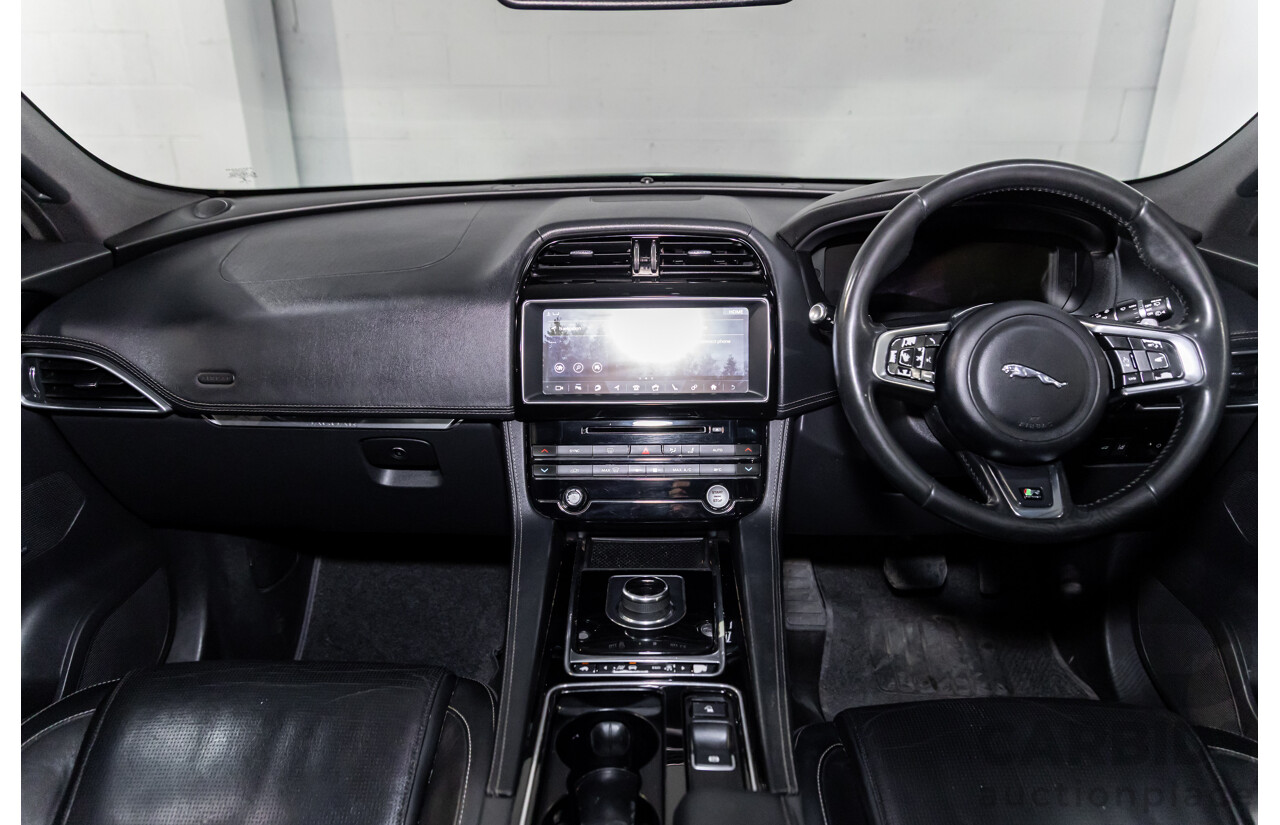 11/2016 Jaguar F-Pace 20d R-Sport (AWD) 4d Wagon Corris Grey Metallic Turbo Diesel 2.0L