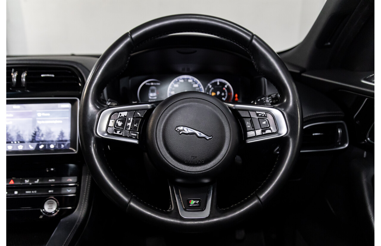 11/2016 Jaguar F-Pace 20d R-Sport (AWD) 4d Wagon Corris Grey Metallic Turbo Diesel 2.0L