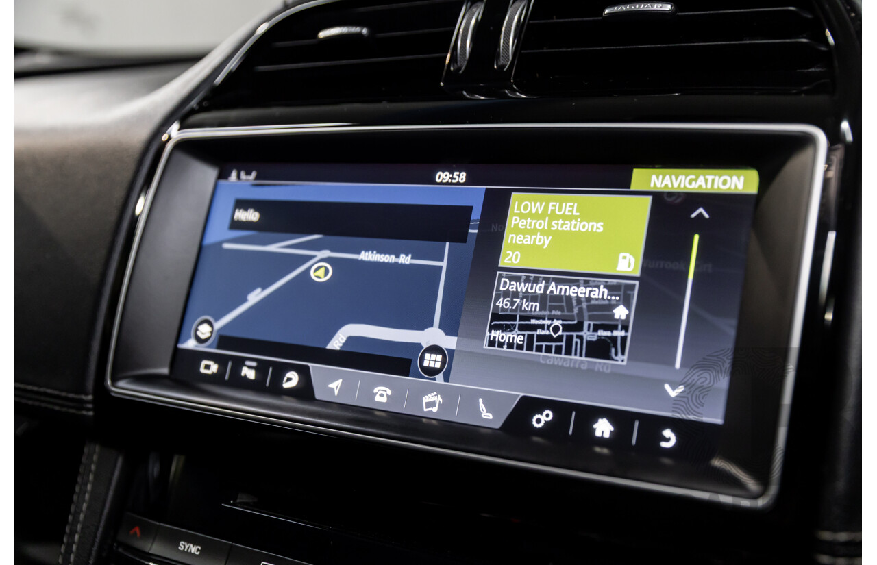 11/2016 Jaguar F-Pace 20d R-Sport (AWD) 4d Wagon Corris Grey Metallic Turbo Diesel 2.0L