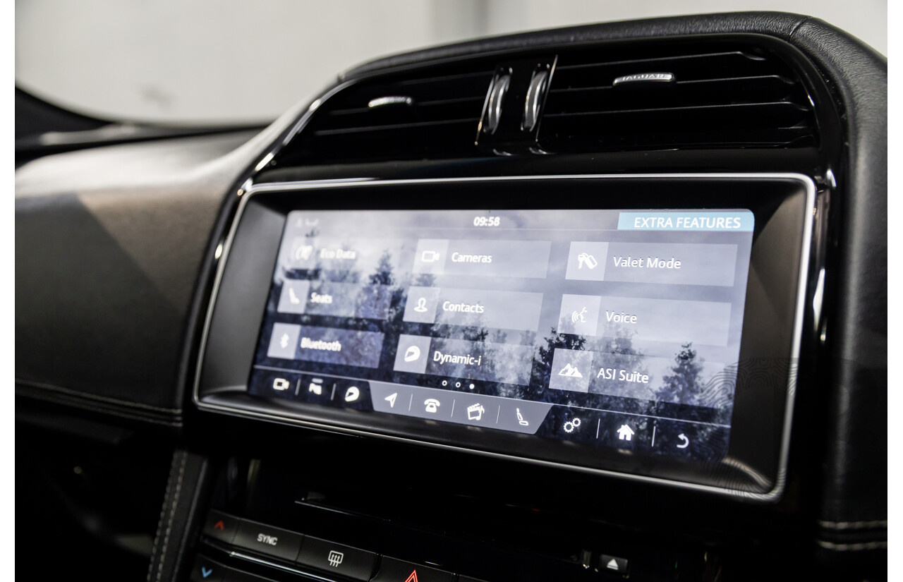 11/2016 Jaguar F-Pace 20d R-Sport (AWD) 4d Wagon Corris Grey Metallic Turbo Diesel 2.0L