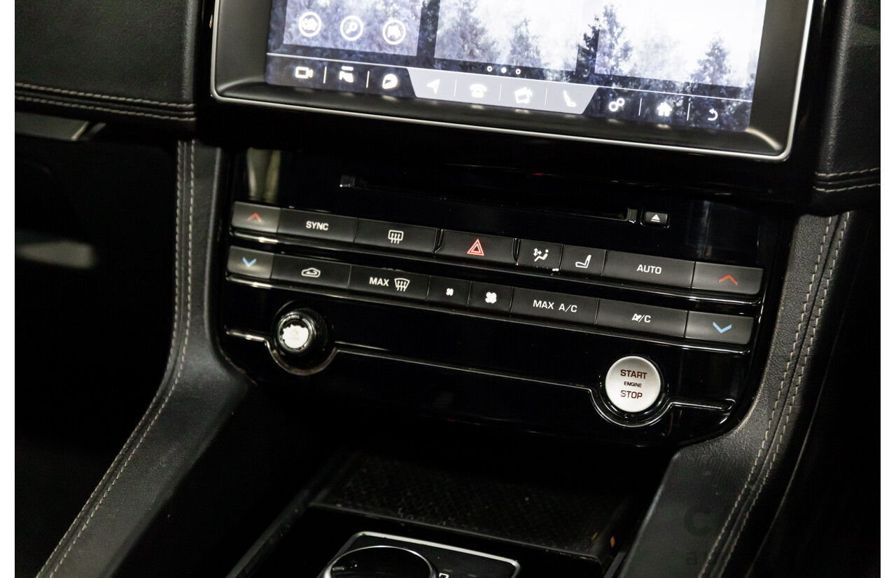 11/2016 Jaguar F-Pace 20d R-Sport (AWD) 4d Wagon Corris Grey Metallic Turbo Diesel 2.0L